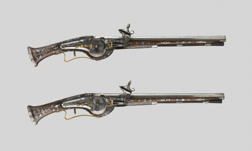Pair of Wheellock Pistols