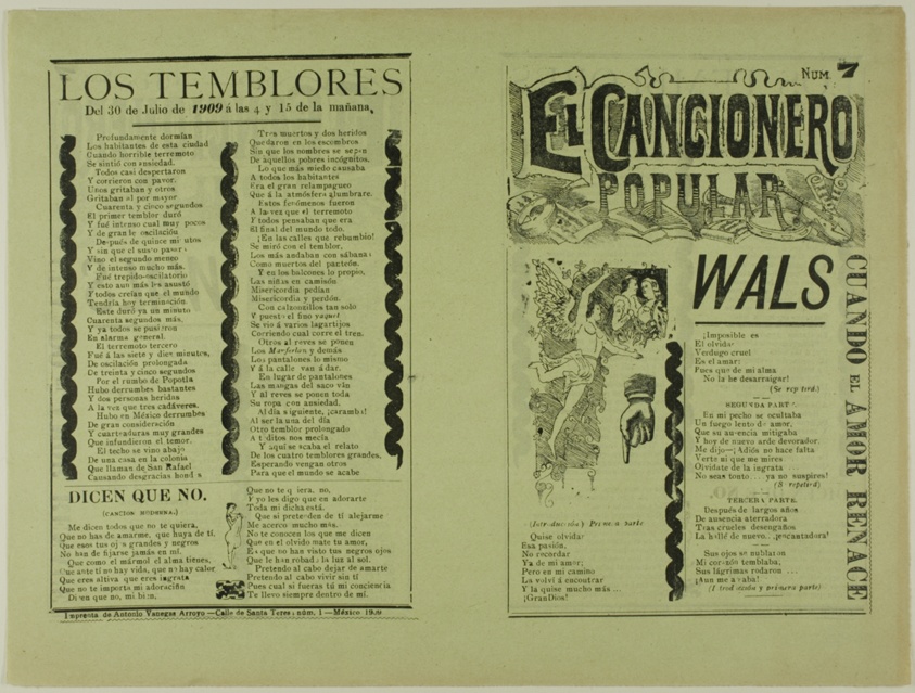 El cancionero popular, num. 7 (The Popular Songbook, No. 7)