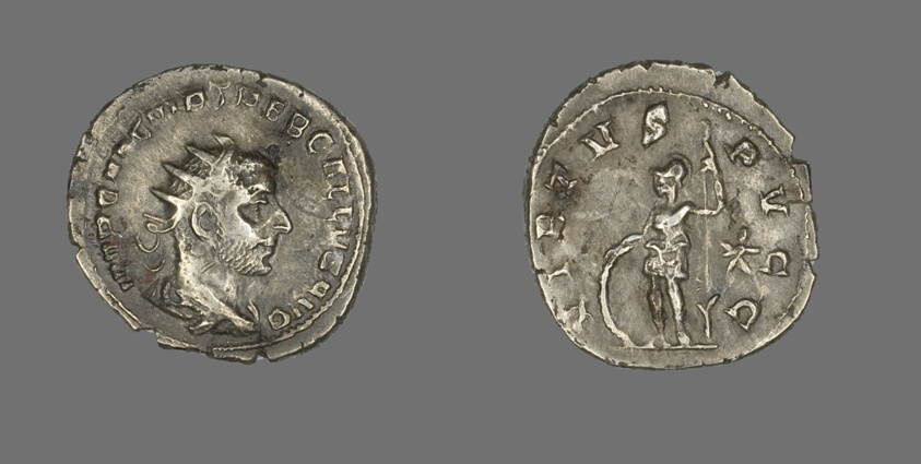 Antoninianus (Coin) Portraying Emperor Trebonianus Gallus