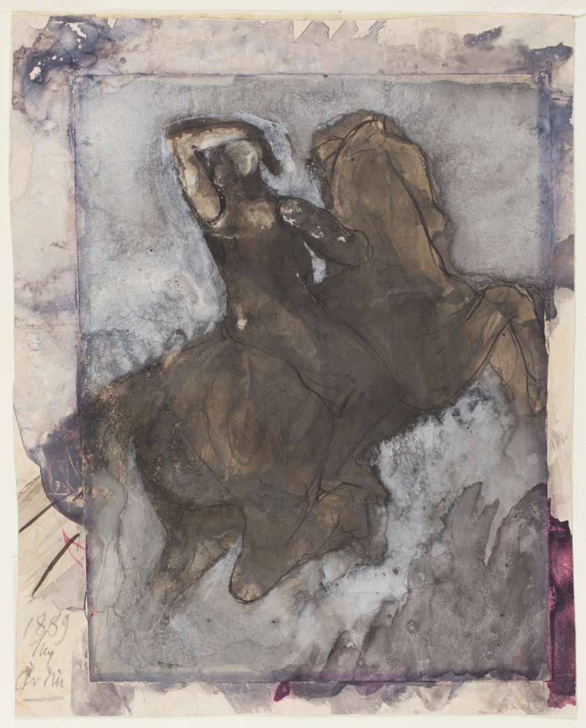 Horseman (recto); Horse and Rider (verso)