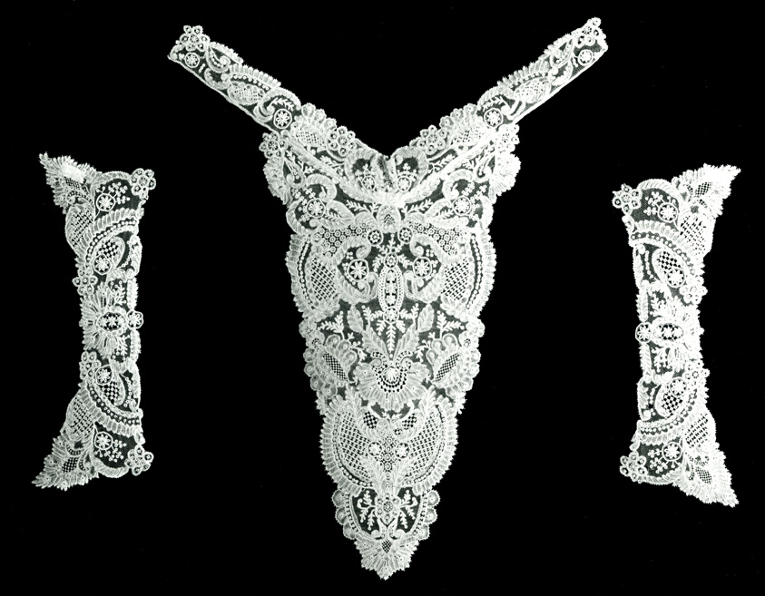 Dress Front and Pair of Cuffs