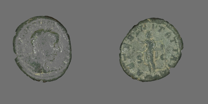 As (Coin) Portraying Emperor Gordian III