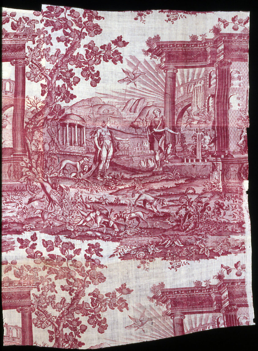 The Temple of Diana (Furnishing Fabric)