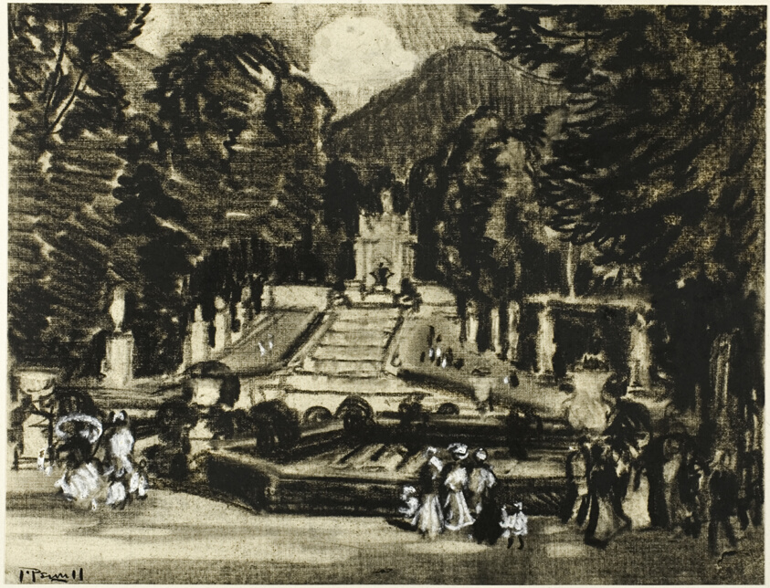 The Park, La Granga, from Castilian Days