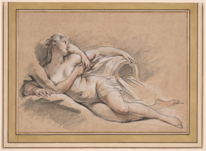 Study after Apollo Revealing his Divinity before the Shepherdess Isse