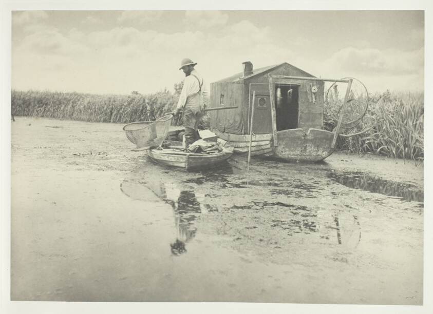 An Eel-Catcher's Home