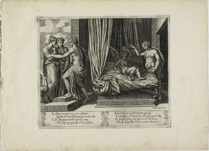 Venus Reprimanding Her Son, from The Story of Psyche