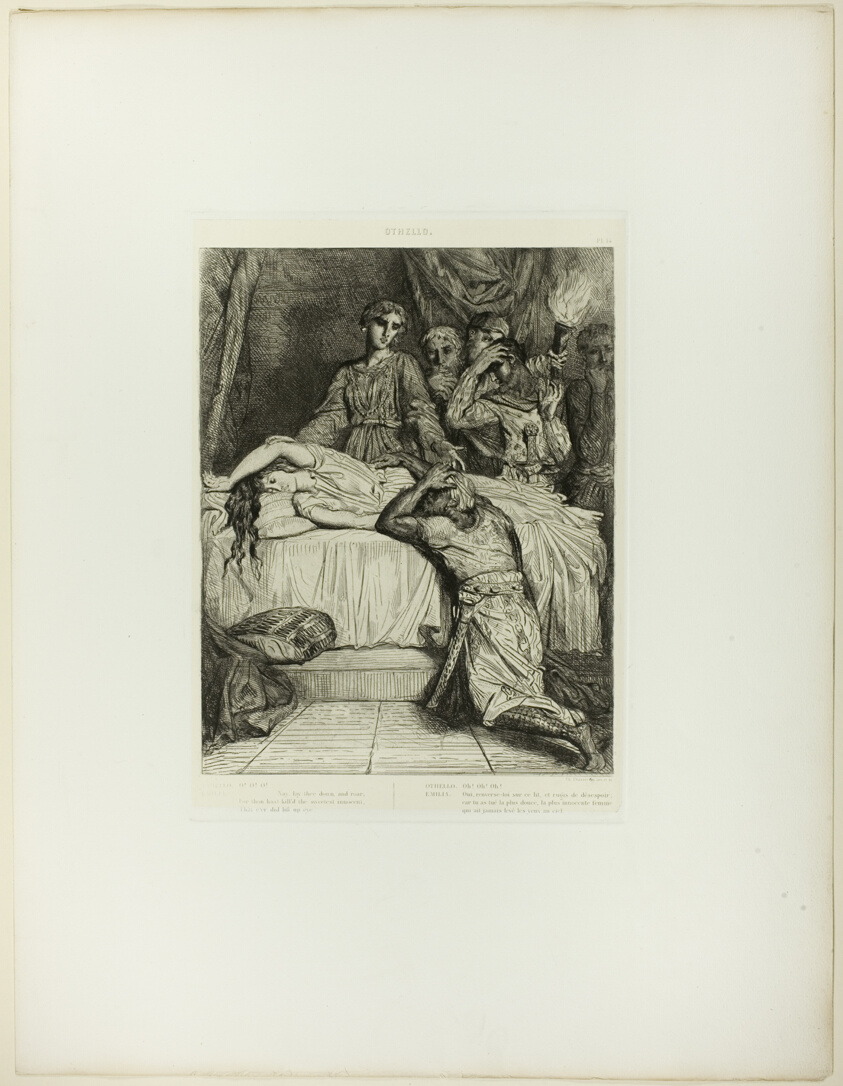Oh! Oh! Oh!, plate fourteen from Othello