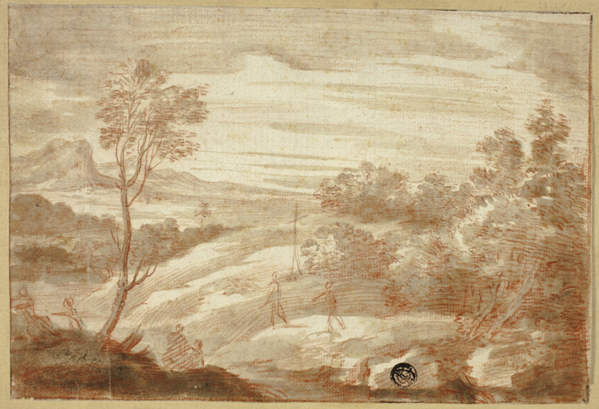 Wooded Landscape with Figures