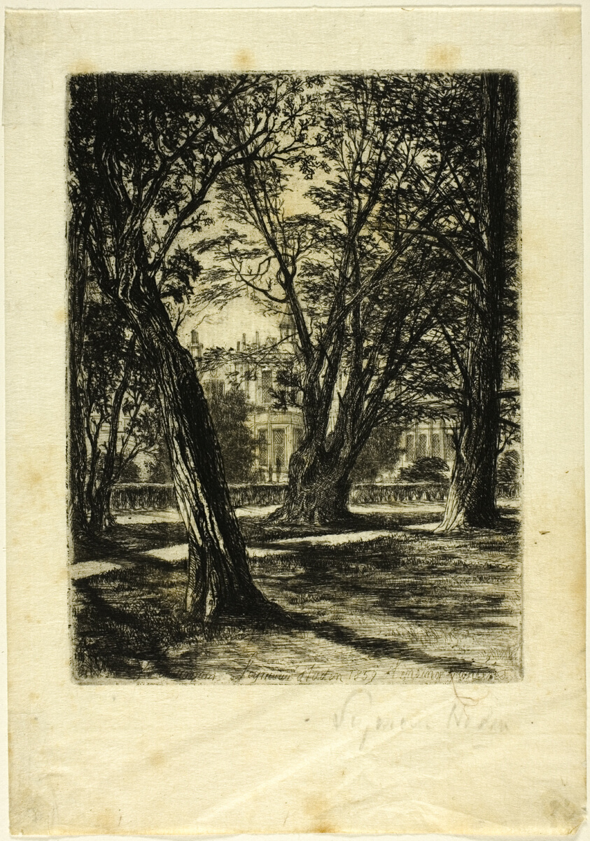 Kensington Gardens, No. I (small plate)
