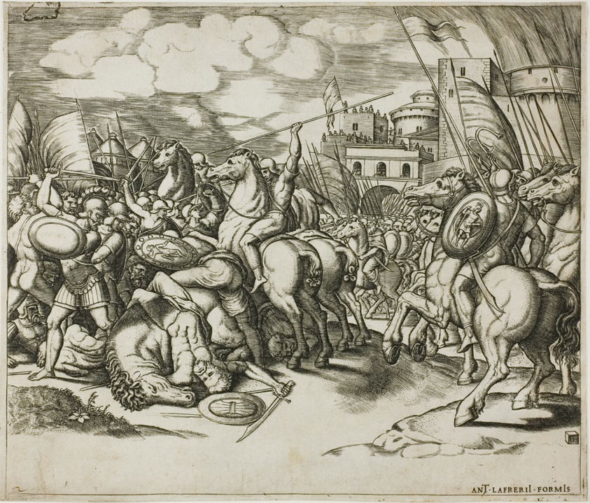 The Victory of Scipion over Syphax