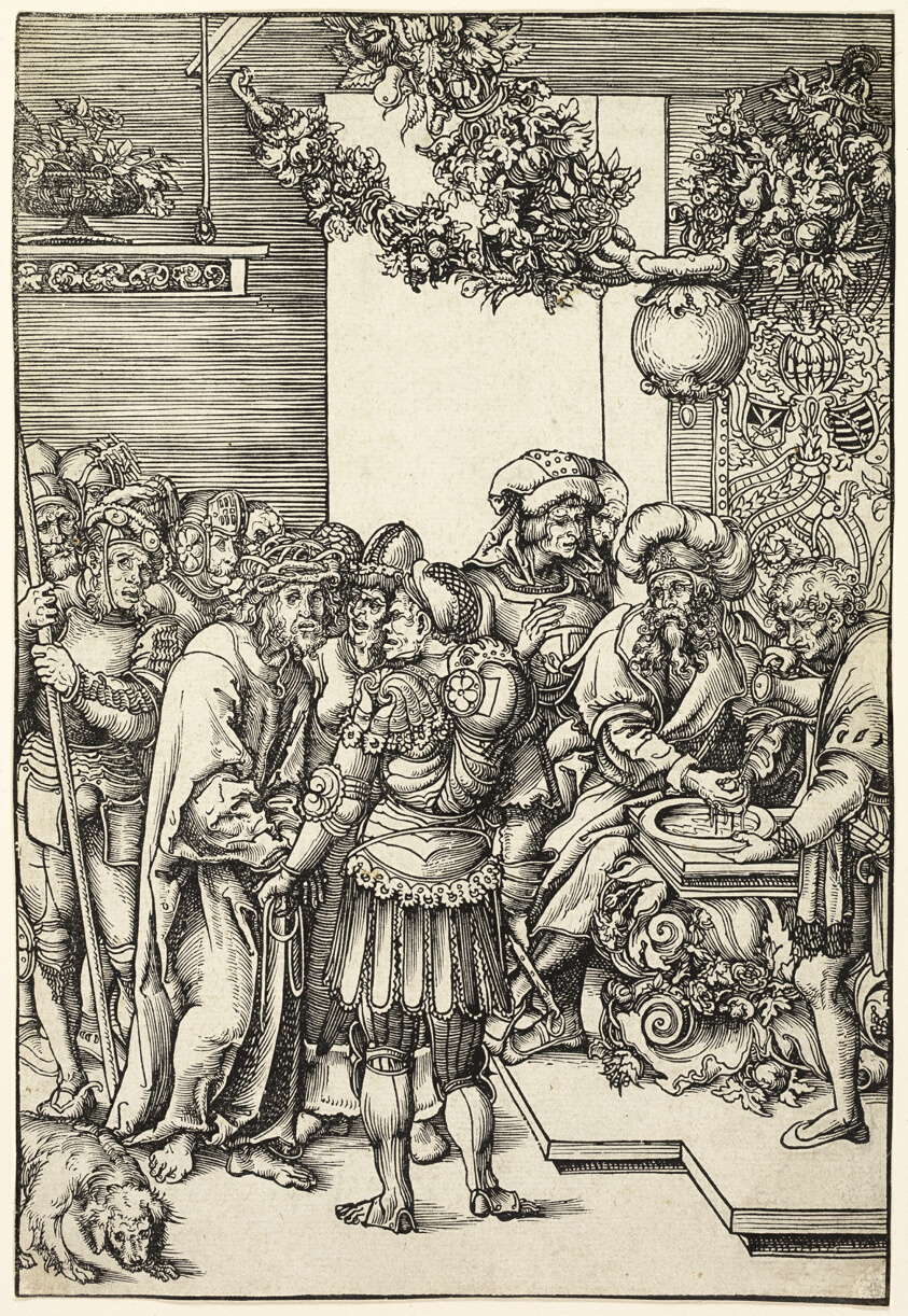 Pilate Washing His Hands, from The Passion