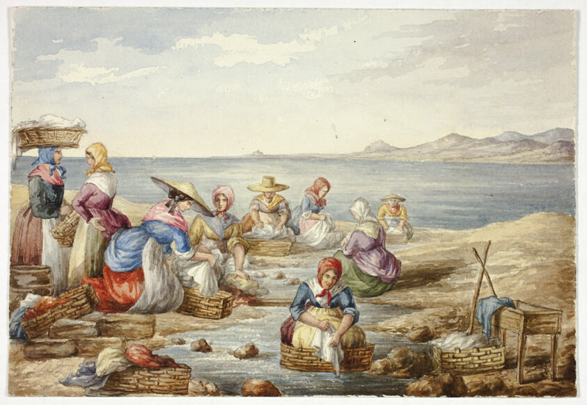 Washerwoman at Nice
