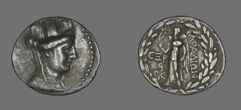 Tetradrachm (Coin) Depicting Tyche