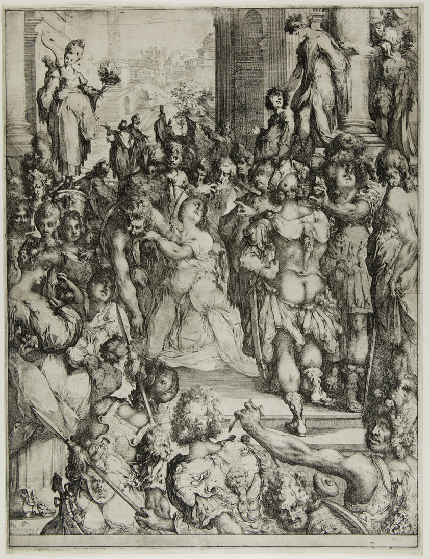 The Martyrdom of Saint Lucy