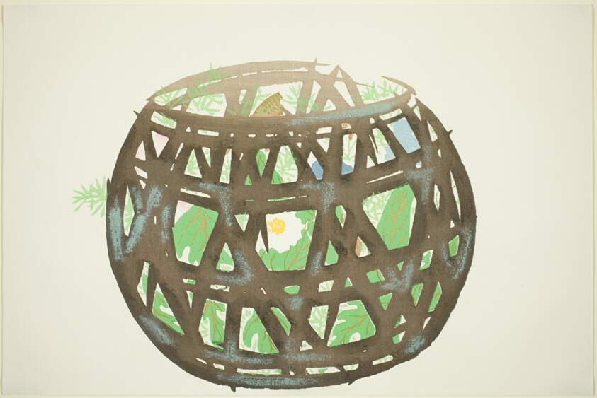 Flower Basket, from the series "Worlds of Things (Momoyogusa)"