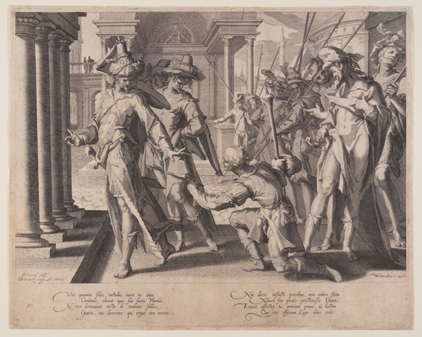 Allegory of Justice, plate 11 from Thrones of Justice (Thronus Iustitiae)