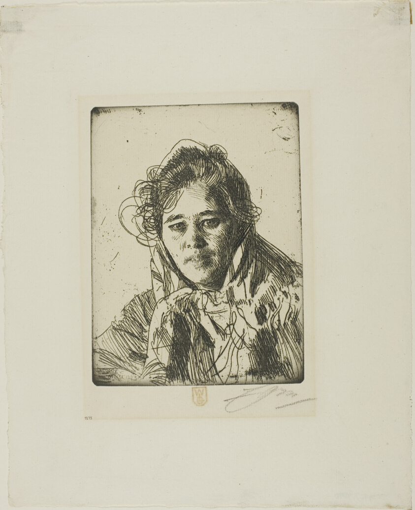 Young Girl from Mora (Kråkberg's Anna)