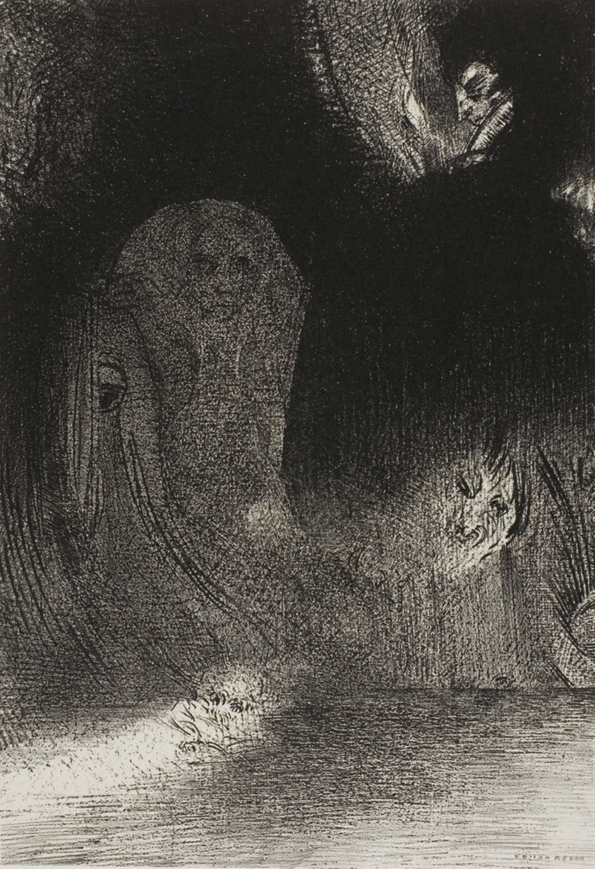 I Have Sometimes Seen in the Sky What Seemed to Be Like Forms of Spirits, plate 21 of 24