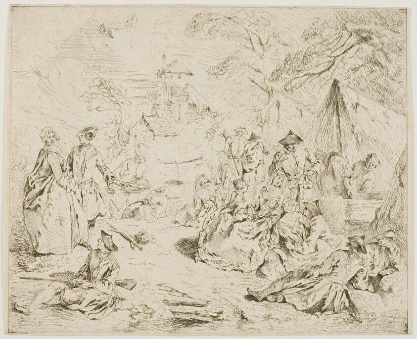 Troops Resting