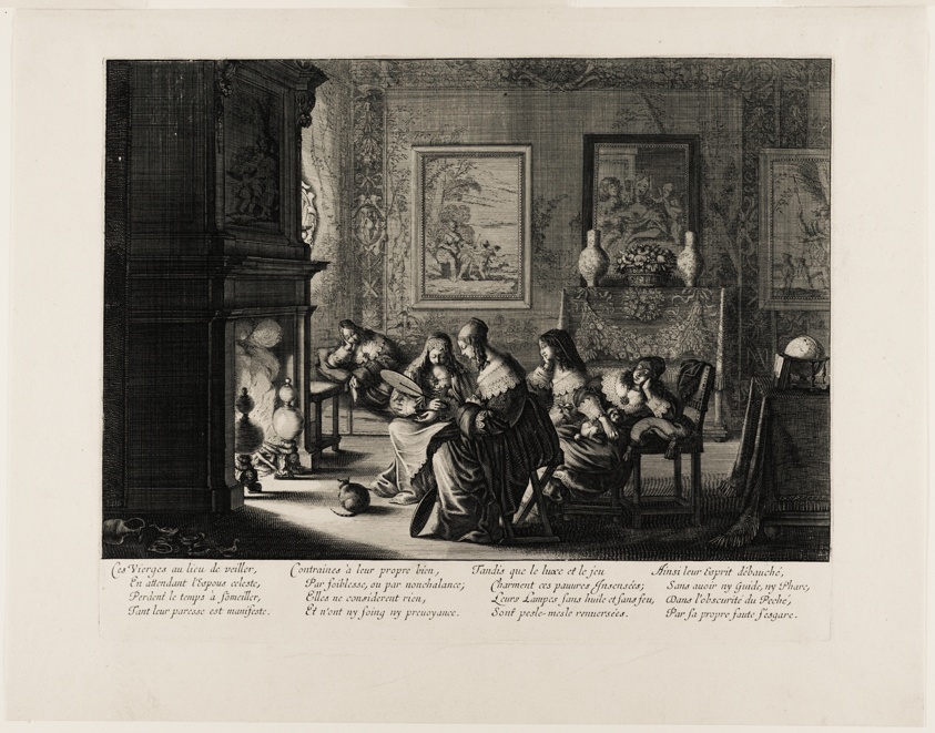 The Wise and Foolish Virgins, plate five