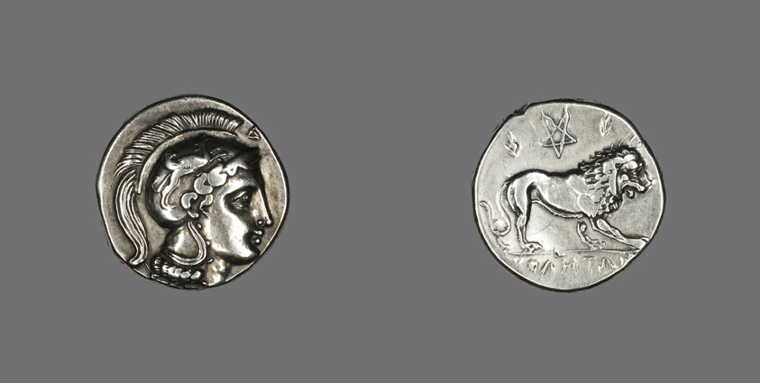 Stater (?) (Coin) Depicting the Goddess Athena