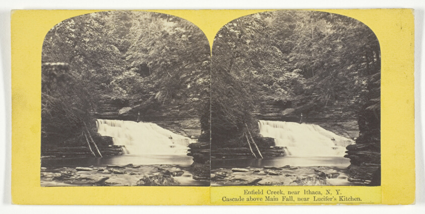 Enfield Creek, near Ithaca, N.Y. Cascade above Main Fall, near Lucifer's Kitchen