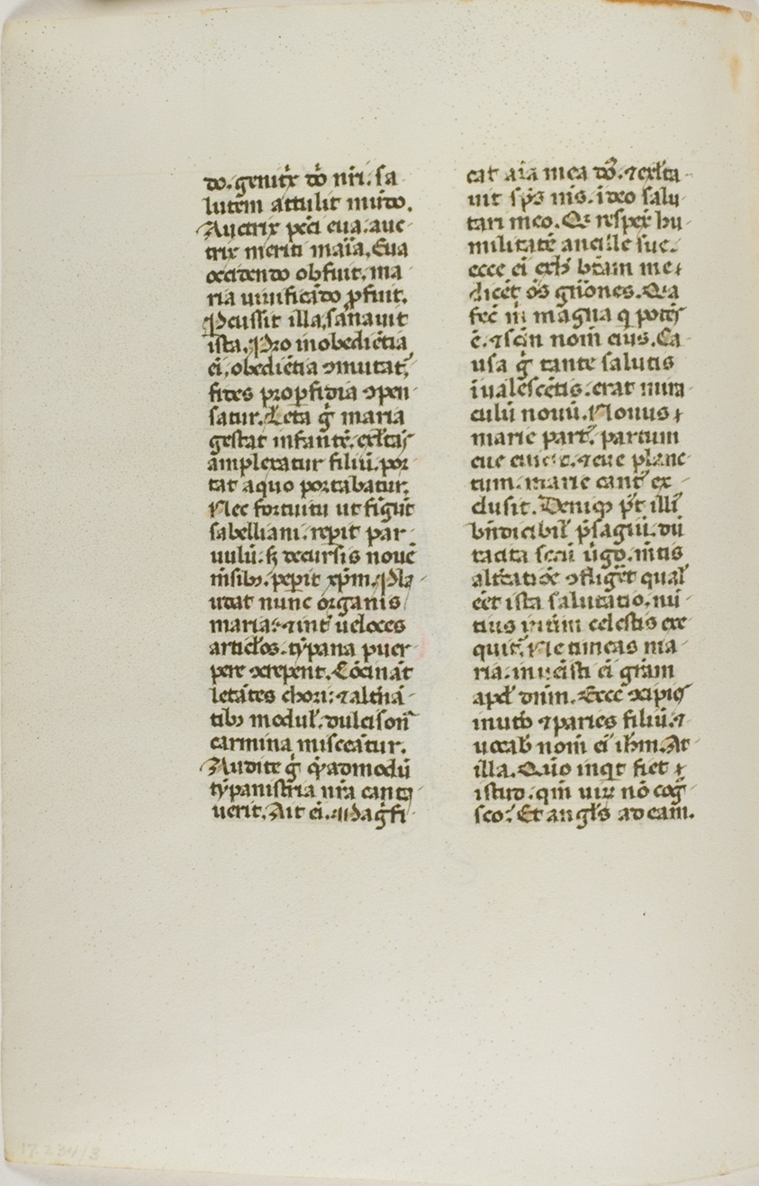 Illuminated Manuscript Leaf