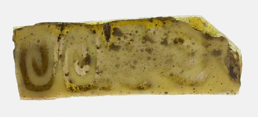 Fragment of a Plate