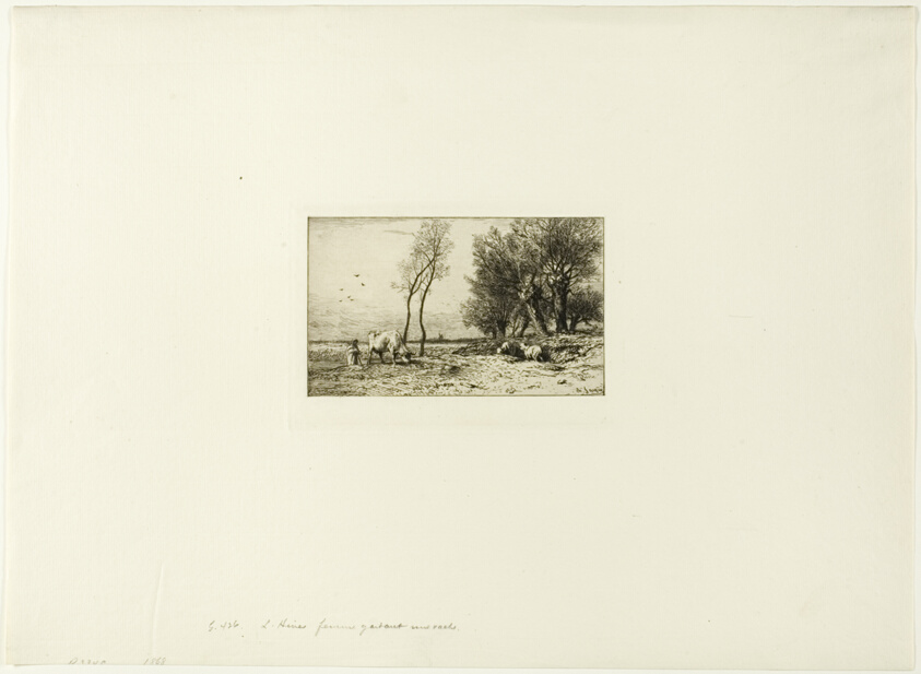 Winter Landscape with Shepherdess