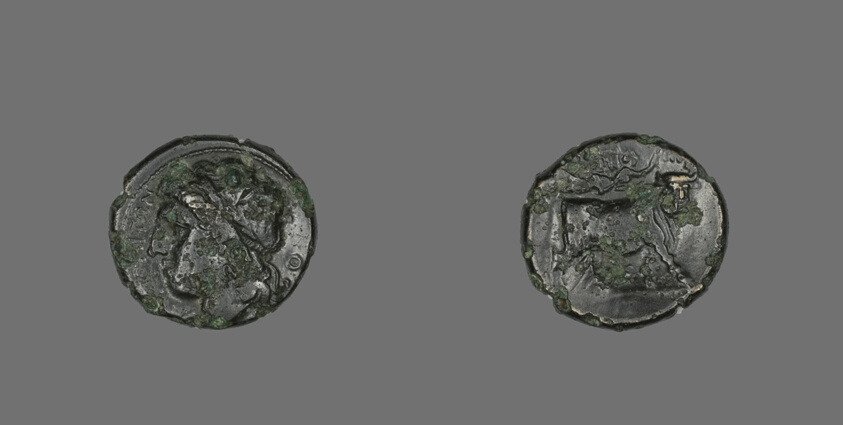 Coin Depicting the God Apollo