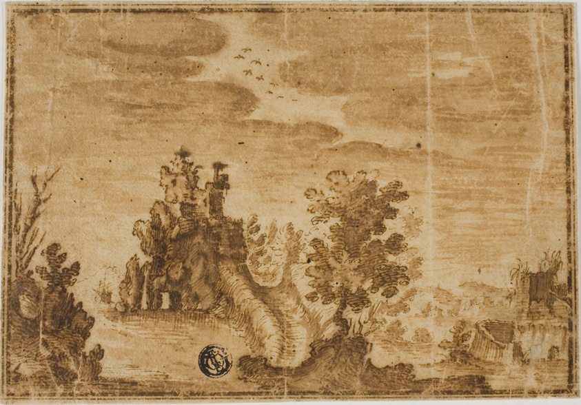 Fairy Castle in Landscape