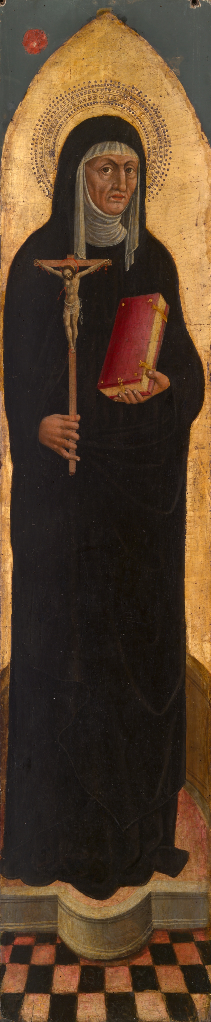 Panels from the Altarpiece of The Assumption of the Virgin with Saints: Saint Monica
