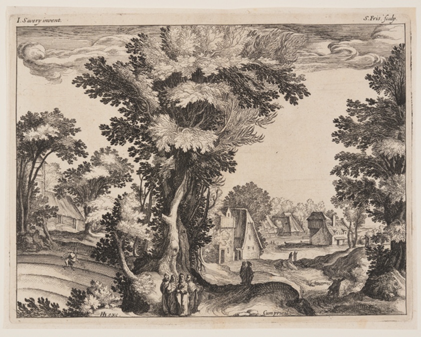 Parable of the Sower, from Landscapes with Scenes from the Life of Christ