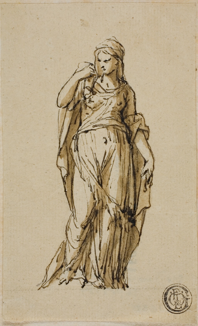 Standing Female Figure Turning to the Left