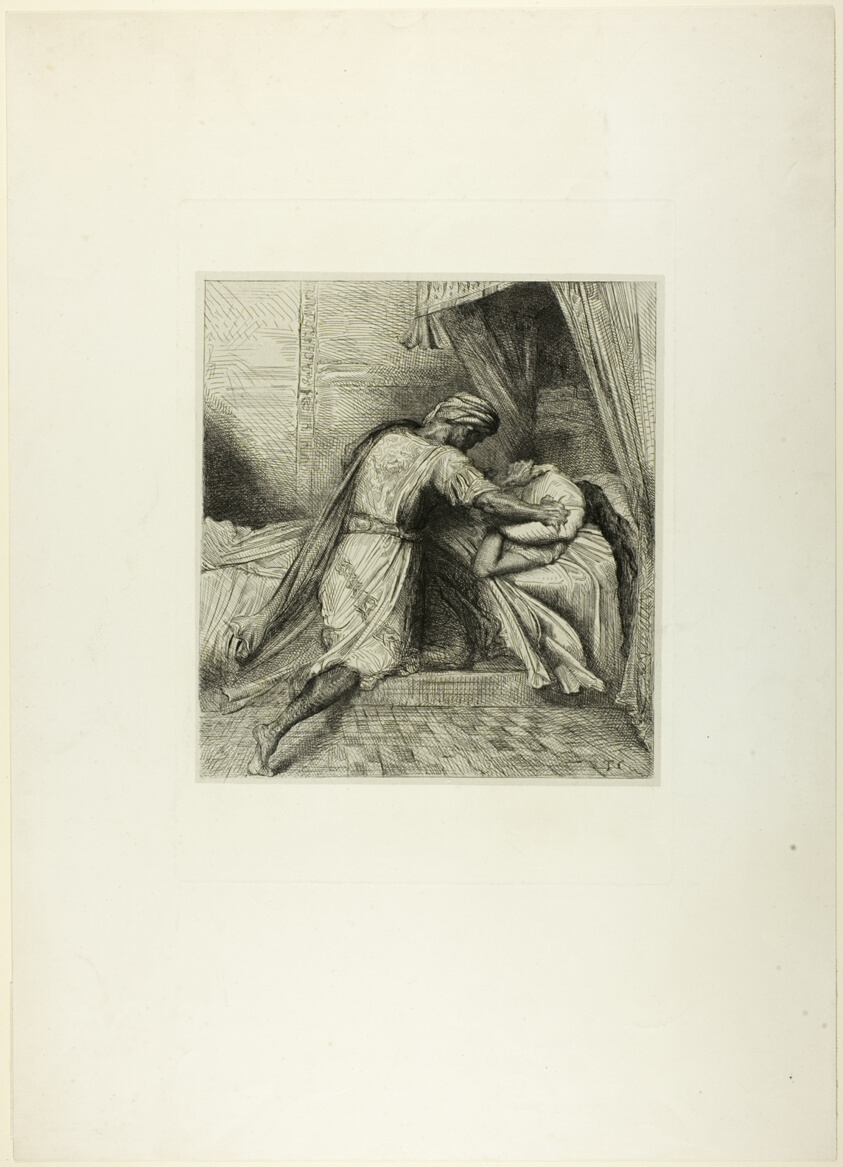 He Smothers Her, plate thirteen from Othello
