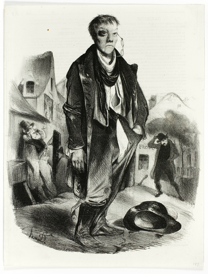 The Drunkard, from Le Charivari