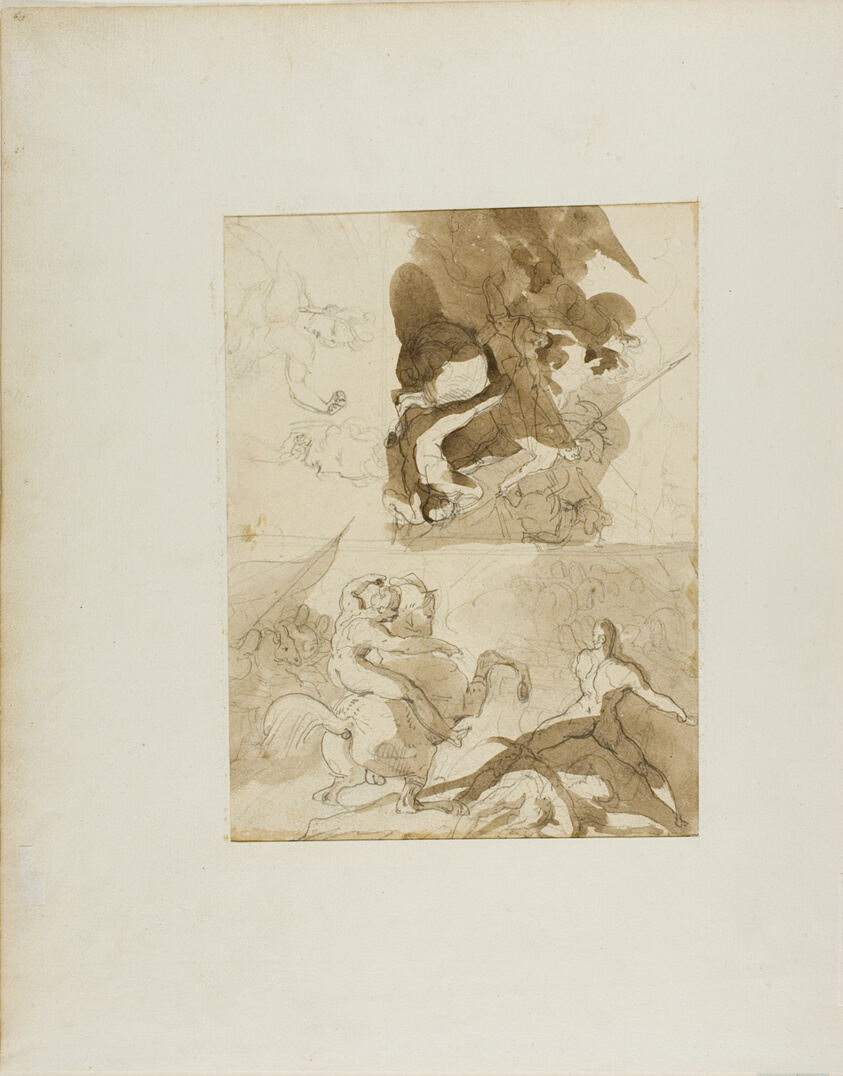 Sketches for a Cavalry Battle