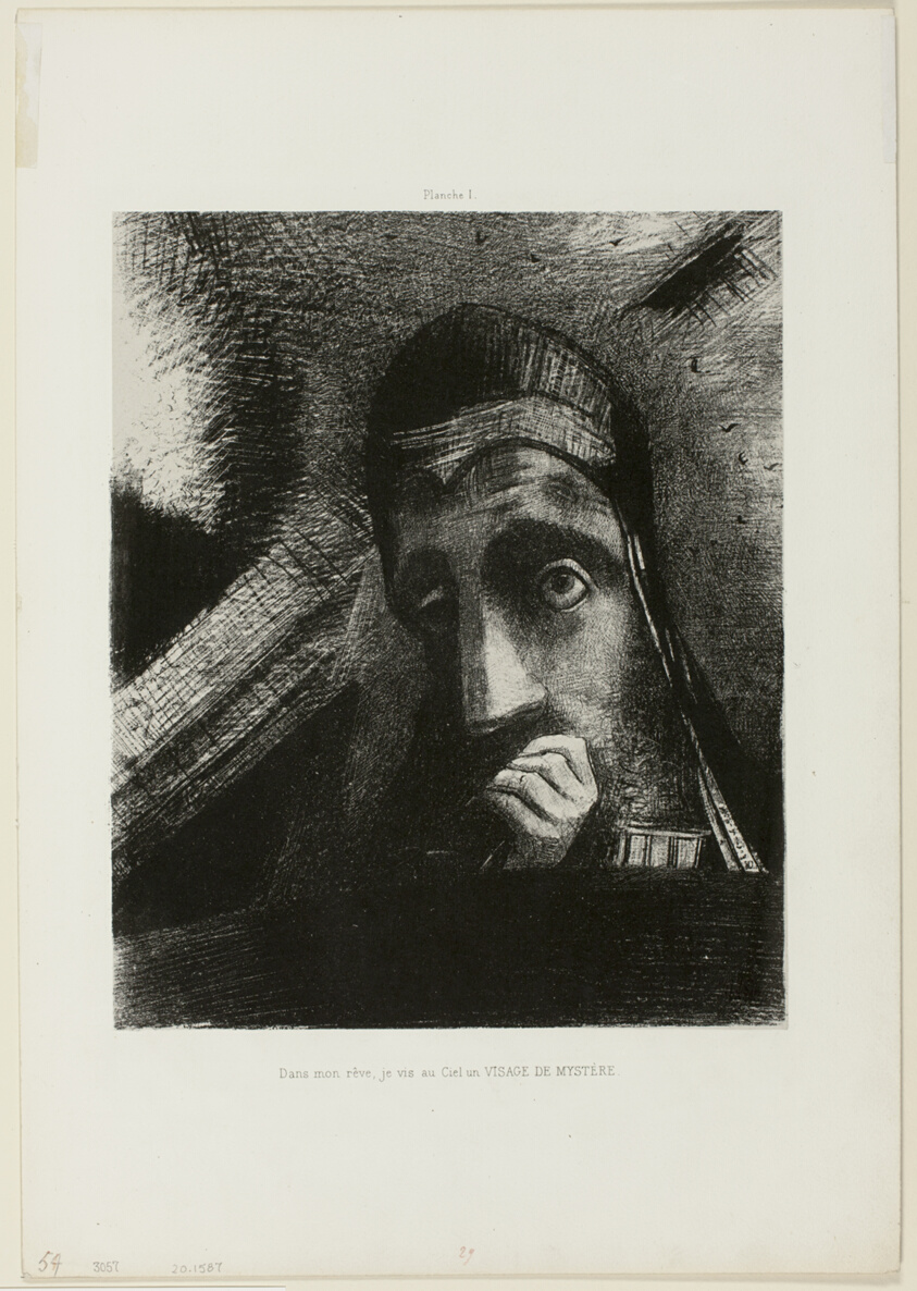 Face of Mystery (In my dream I saw in the Sky a FACE OF MYSTERY), plate 1 from Homage to Goya