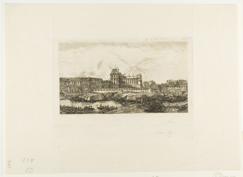 The Old Louvre, Paris, 1651