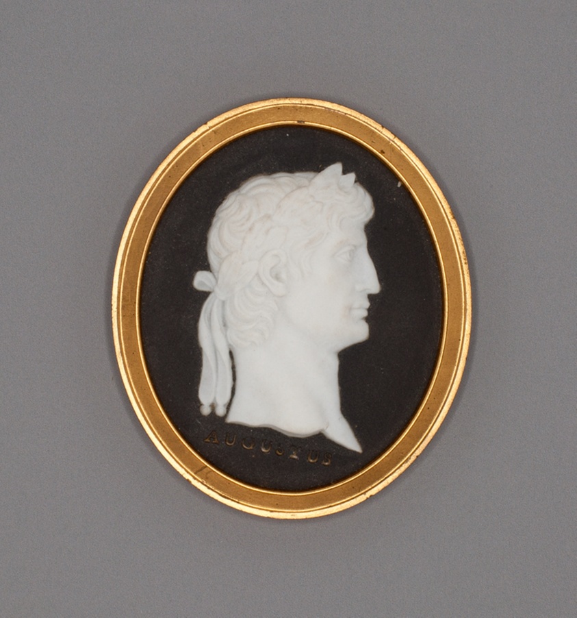 Medallion with Augustus