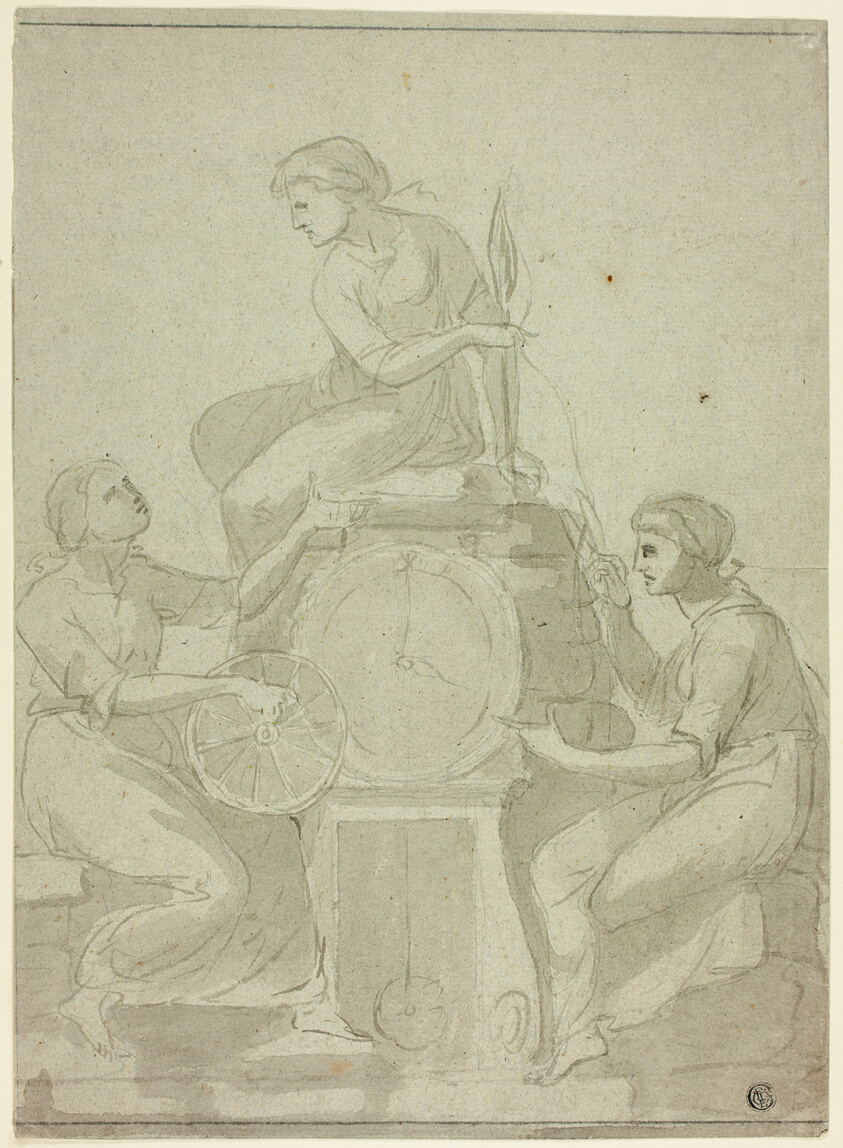 Three Fates (Design for Clock)