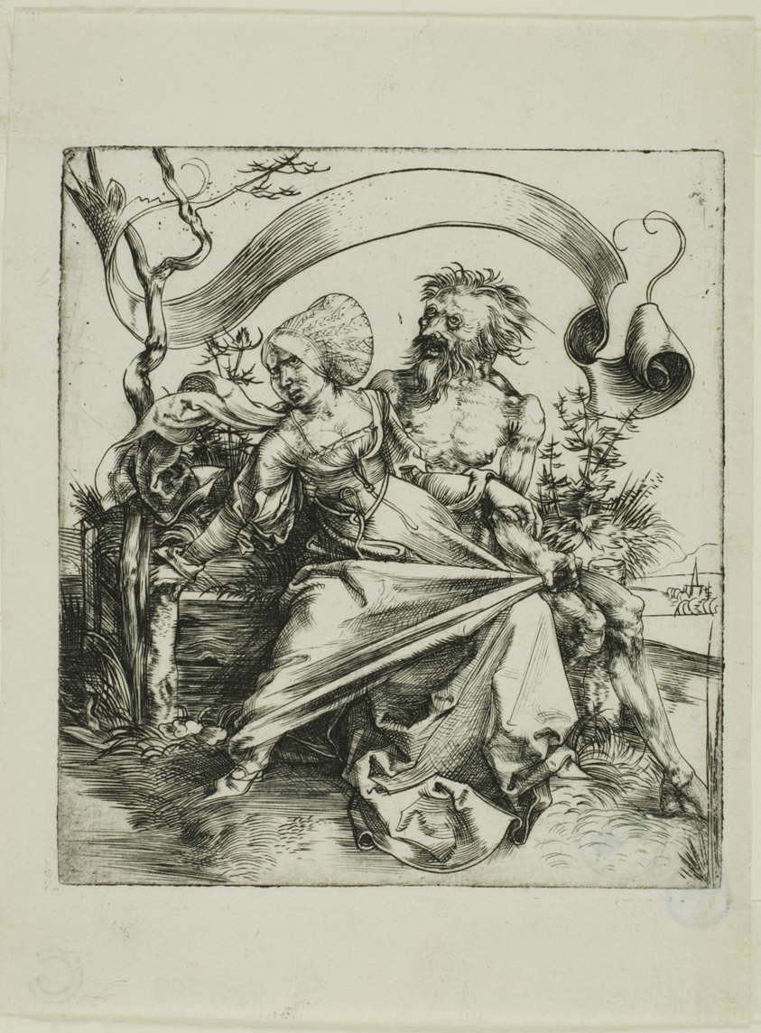 Young Woman Attacked by Death (The Ravisher)
