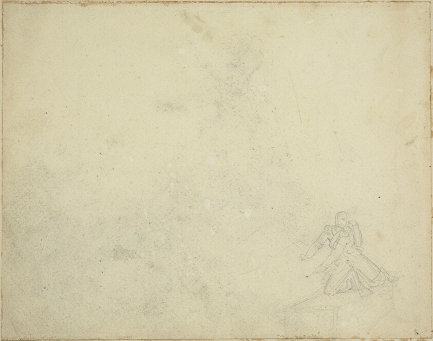 Study of Kneeling Figure