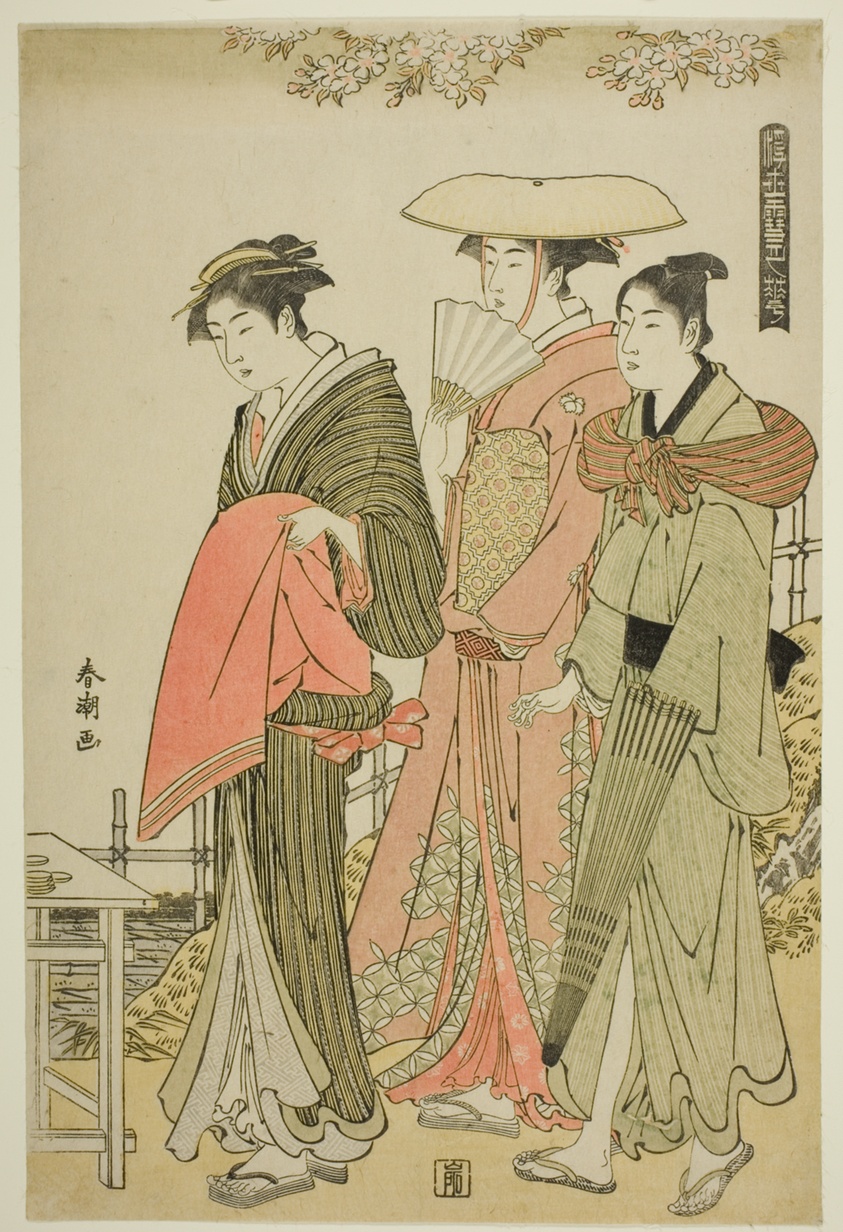 Flowers, from the series "Snow, Moon, and Flowers of the Floating World (Ukiyo setsugekka)"