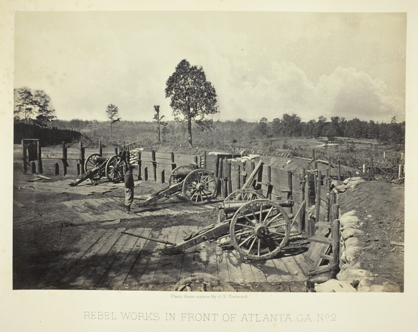 Rebel Works in Front of Atlanta, GA, No. 2