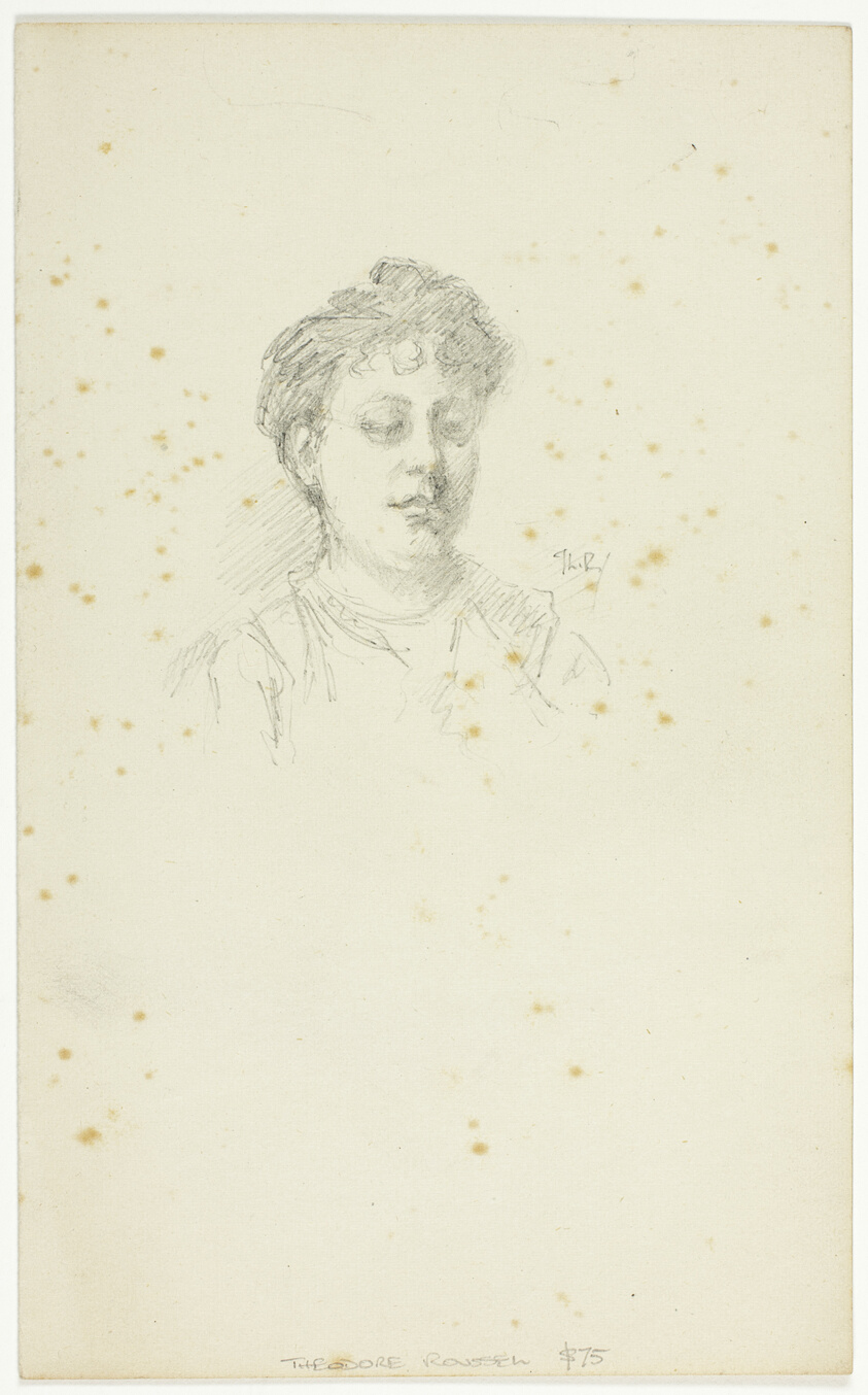 Sketch of Edith Austin