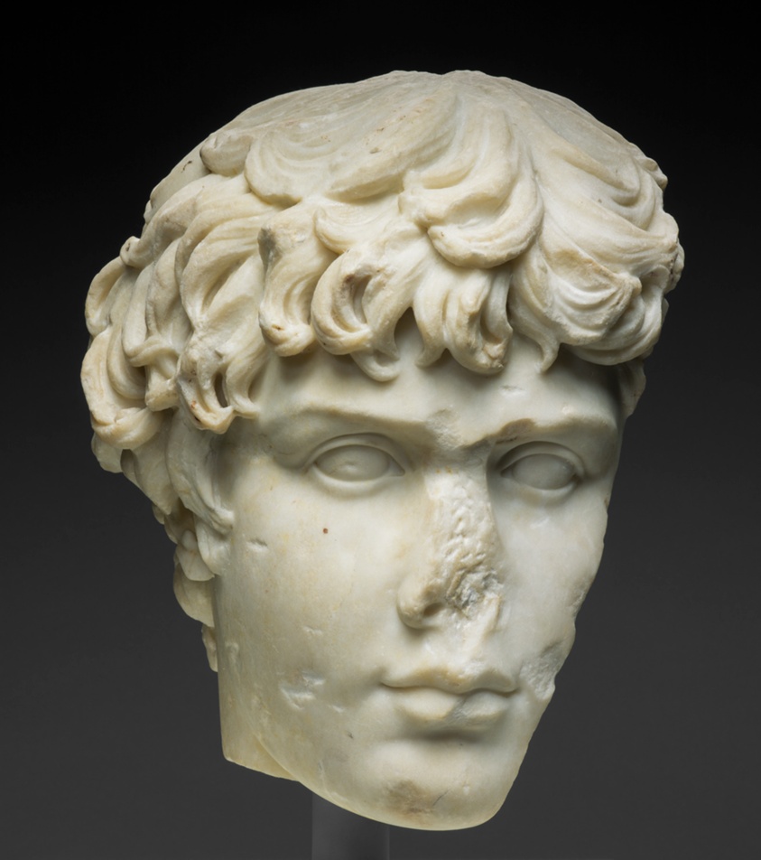 Portrait Head of Antinous