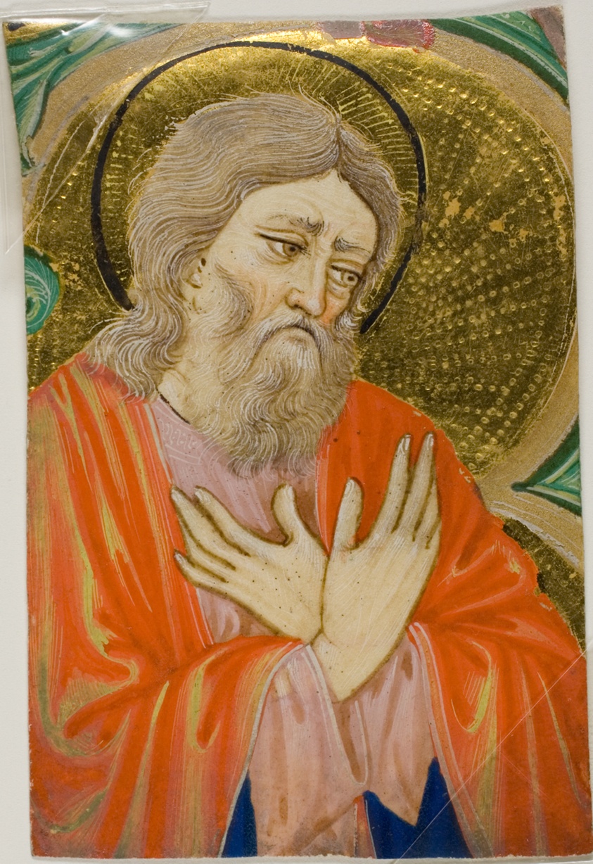 Saint in a Historiated Initial from a Choirbook