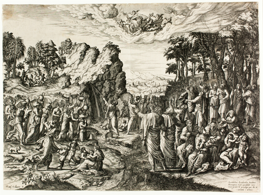 Moses Striking the Rock